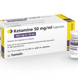 Ketamine 50 mg / ml ampoule inj